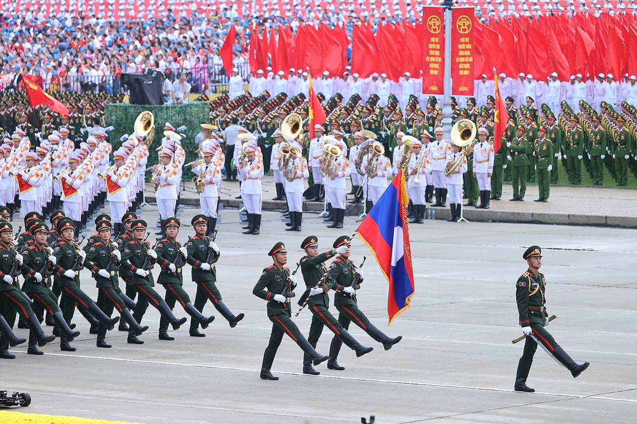 Quân đội Nhân dân Lào - Ảnh: VGP Quân đội Nhân dân Lào - Ảnh: VGP