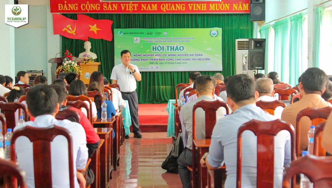 TS Phan Việt Hà, Phó Viện trưởng phụ trách WASI, chia sẻ giải pháp phát triển bền vững cho nông nghiệp Tây Nguyên