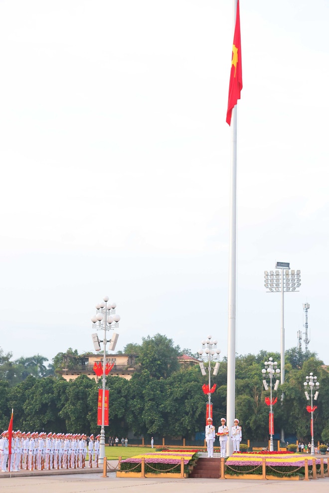 Lễ thượng cờ mừng 79 năm Ngày Quốc khánh tại Quảng trường Ba Đình lịch sử. (Ảnh minh họa: TTXVN) Lễ thượng cờ mừng 79 năm Ngày Quốc khánh tại Quảng trường Ba Đình lịch sử. (Ảnh minh họa: TTXVN)