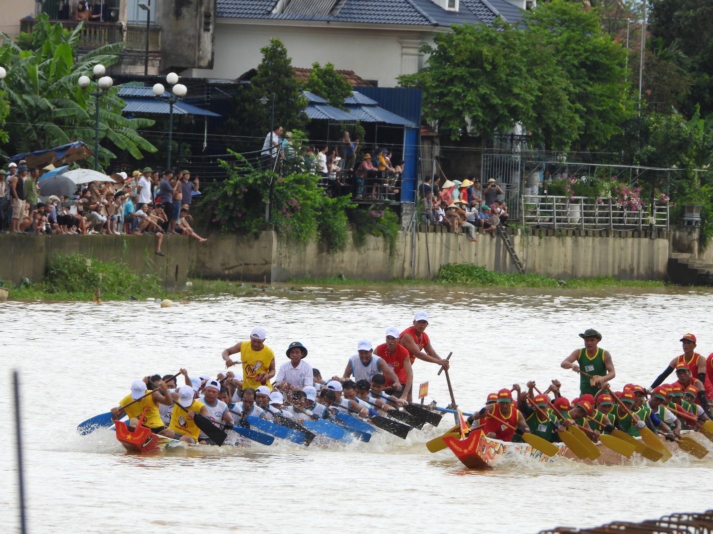 Đặc sắc Lễ hội đua, bơi thuyền truyền thống trên sông Kiến Giang chào mừng 80 năm Quốc khánh 2/9 Đặc sắc Lễ hội đua, bơi thuyền truyền thống trên sông Kiến Giang chào mừng 80 năm Quốc khánh 2/9