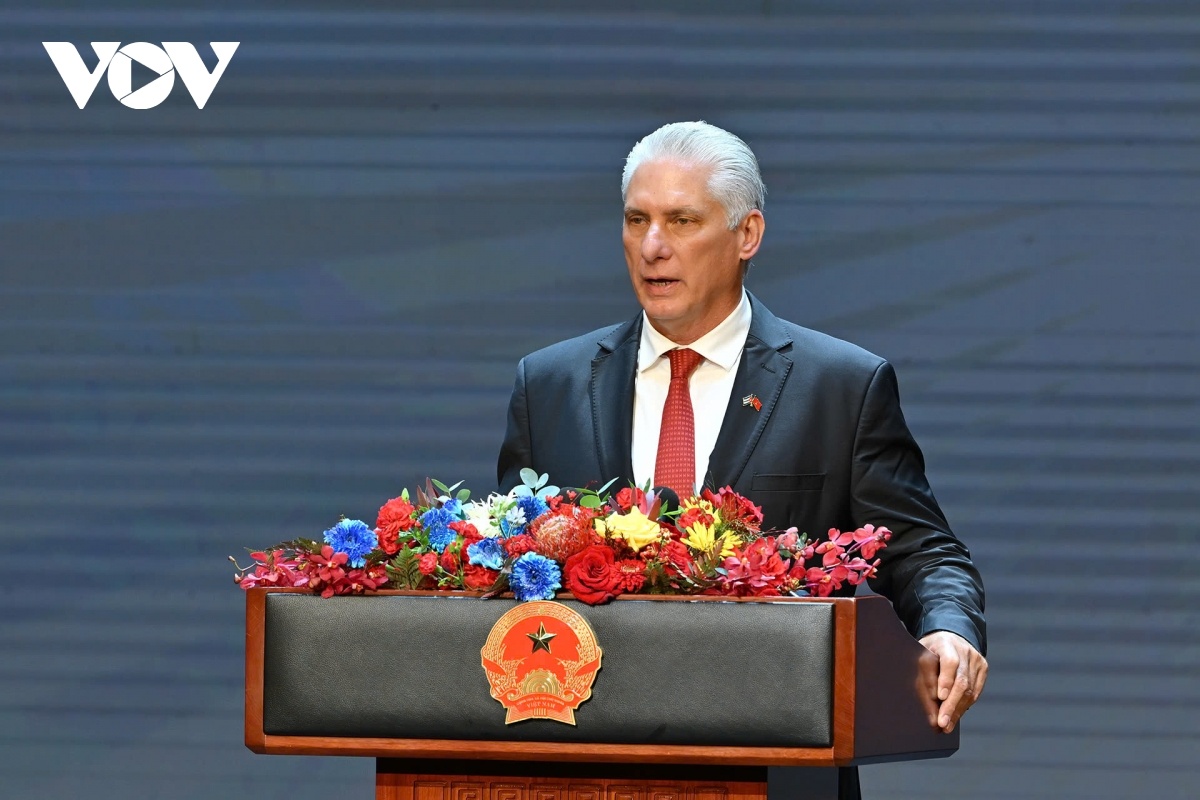 Bí thư thứ Nhất, Chủ tịch nước Cuba Miguel Diaz Canel Bí thư thứ Nhất, Chủ tịch nước Cuba Miguel Diaz Canel