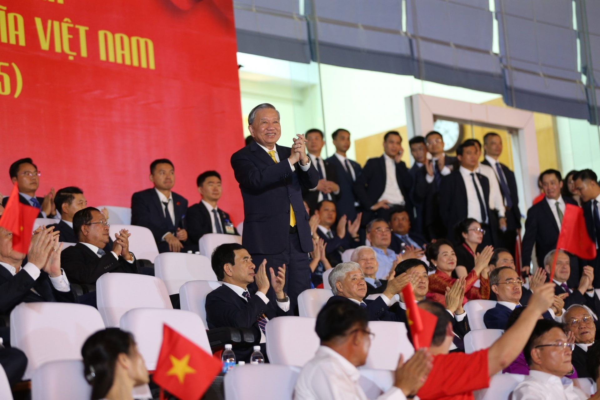   Tổng Bí thư Tô Lâm tham dự chương trình. (Ảnh: Trần Huấn)