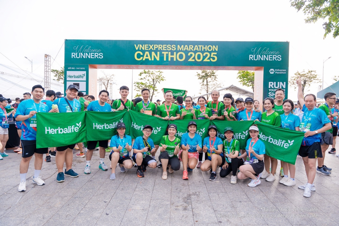 Các VĐV Herbalife tham gia chạy tại Vnexpress Marathon Cần Thơ 2025 Các VĐV Herbalife tham gia chạy tại Vnexpress Marathon Cần Thơ 2025