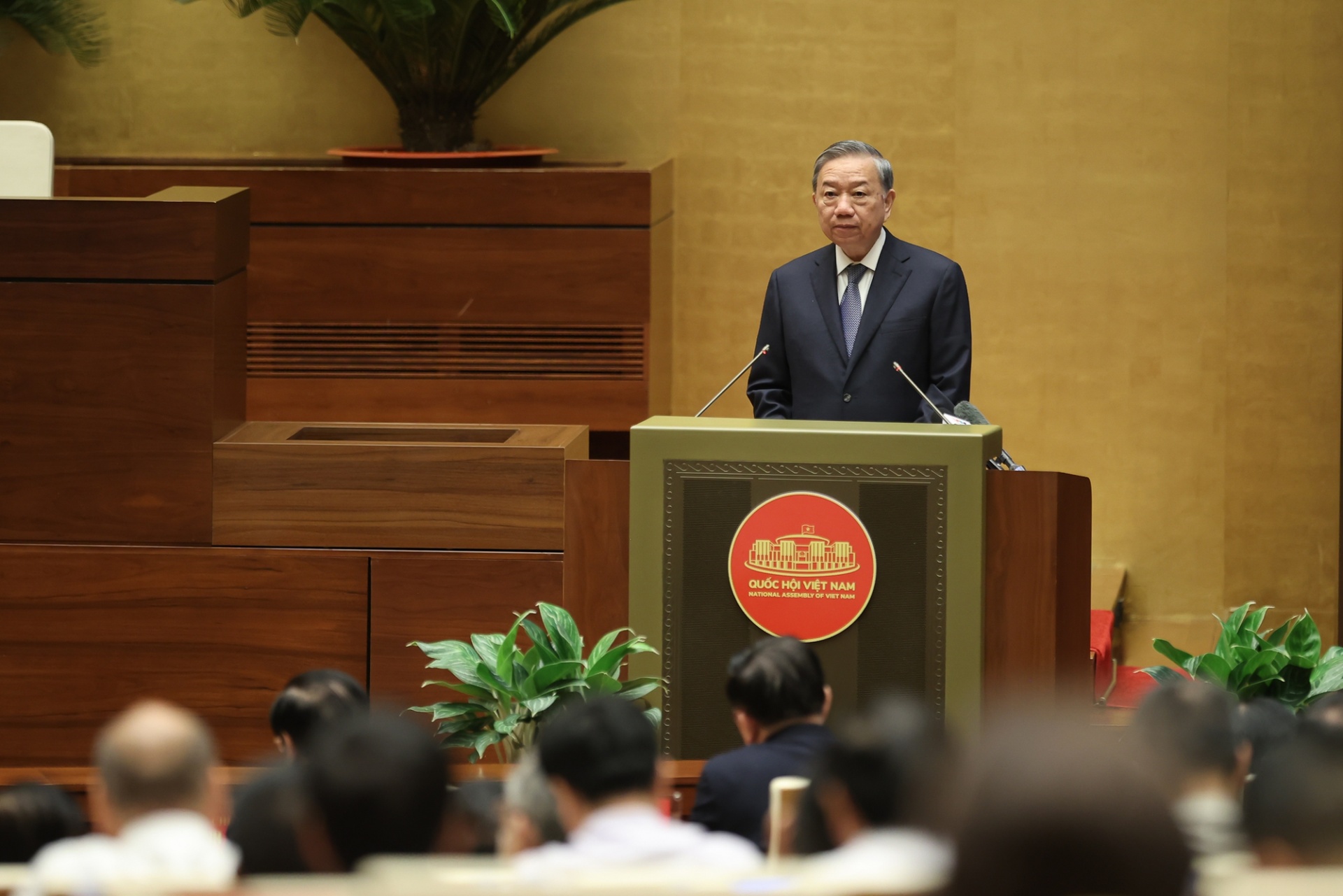 Tổng Bí thư Tô Lâm nhấn mạnh một số định hướng, nhiệm vụ và giải pháp trọng tâm của từng Nghị quyết - Ảnh VGP Tổng Bí thư Tô Lâm nhấn mạnh một số định hướng, nhiệm vụ và giải pháp trọng tâm của từng Nghị quyết - Ảnh VGP