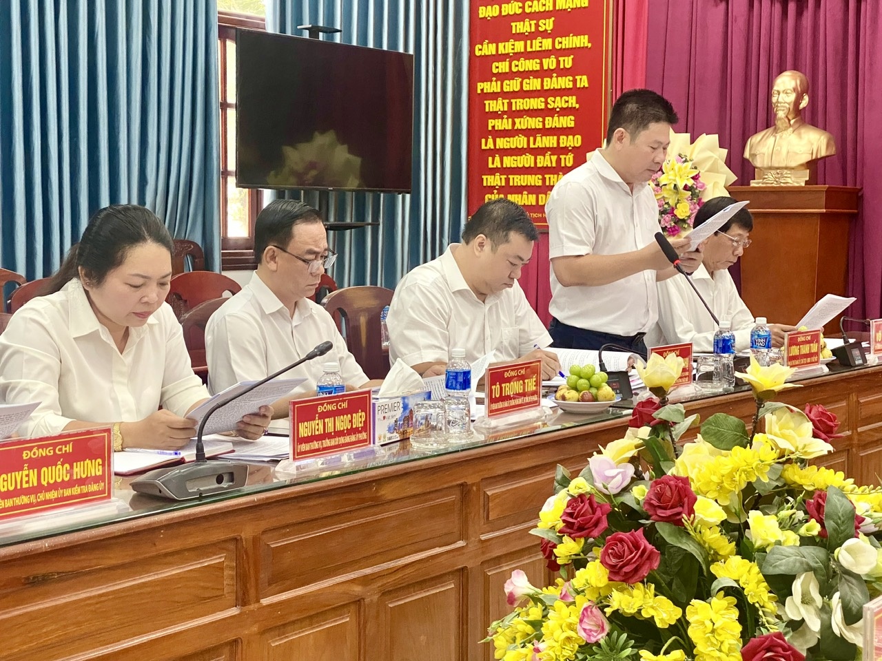 Lãnh đạo Cần Thơ làm việc với phường Thốt Nốt về tình hình hoạt động sau sáp nhập