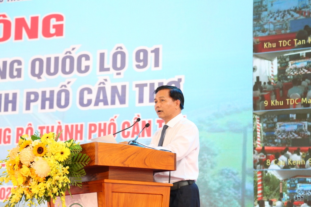 Cần Thơ khởi công, khánh thành 18 công trình chào mừng Đại hội Đảng bộ thành phố