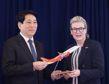 Chủ tịch nước Lương Cường chứng kiến Vietjet nhận bàn giao tàu bay Boeing đầu tiên – dấu mốc 30 năm quan hệ Việt Nam – Hoa Kỳ