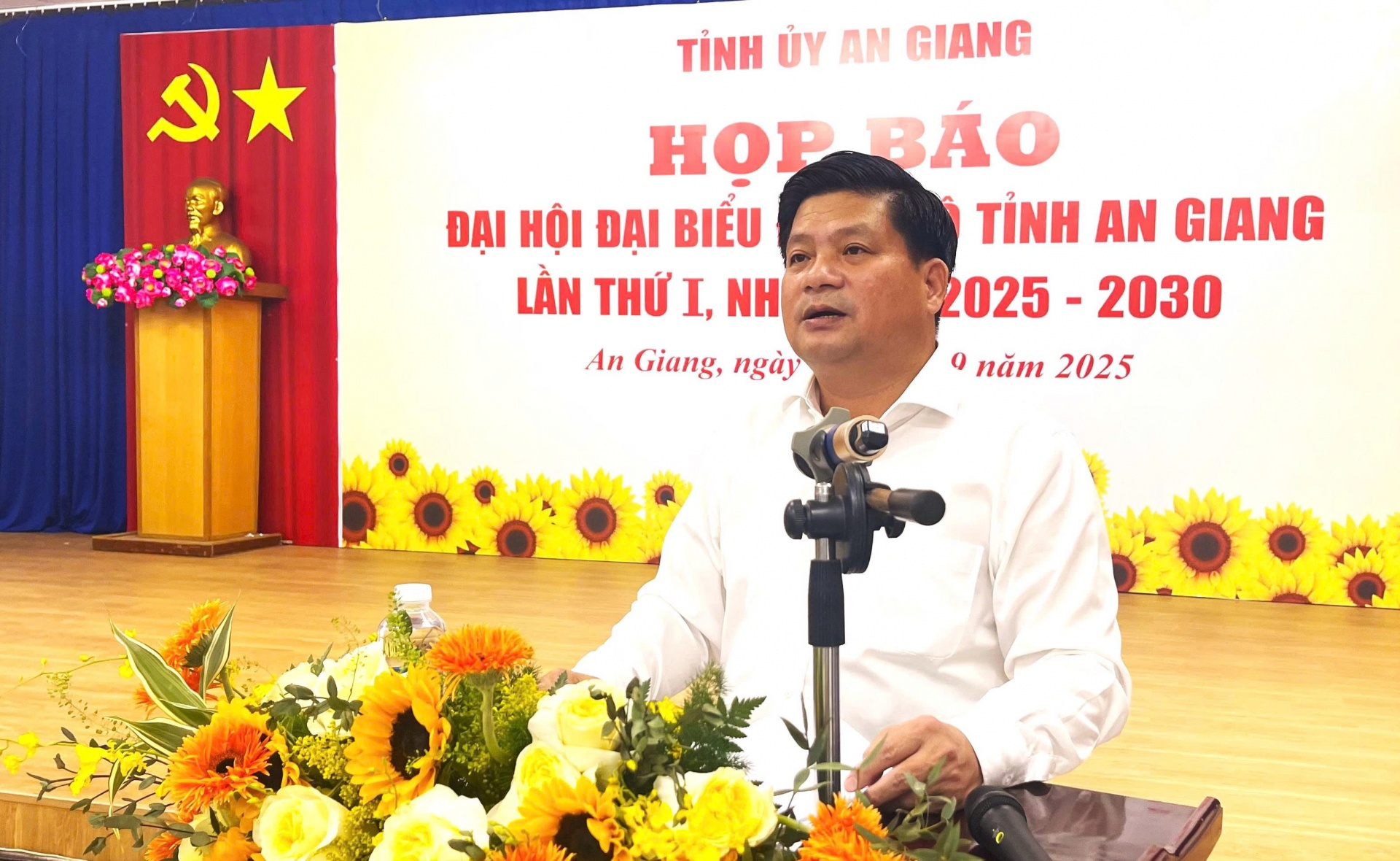 Đại hội đại biểu Đảng bộ tỉnh An Giang sẽ được tổ chức ngày 2 và 3/10