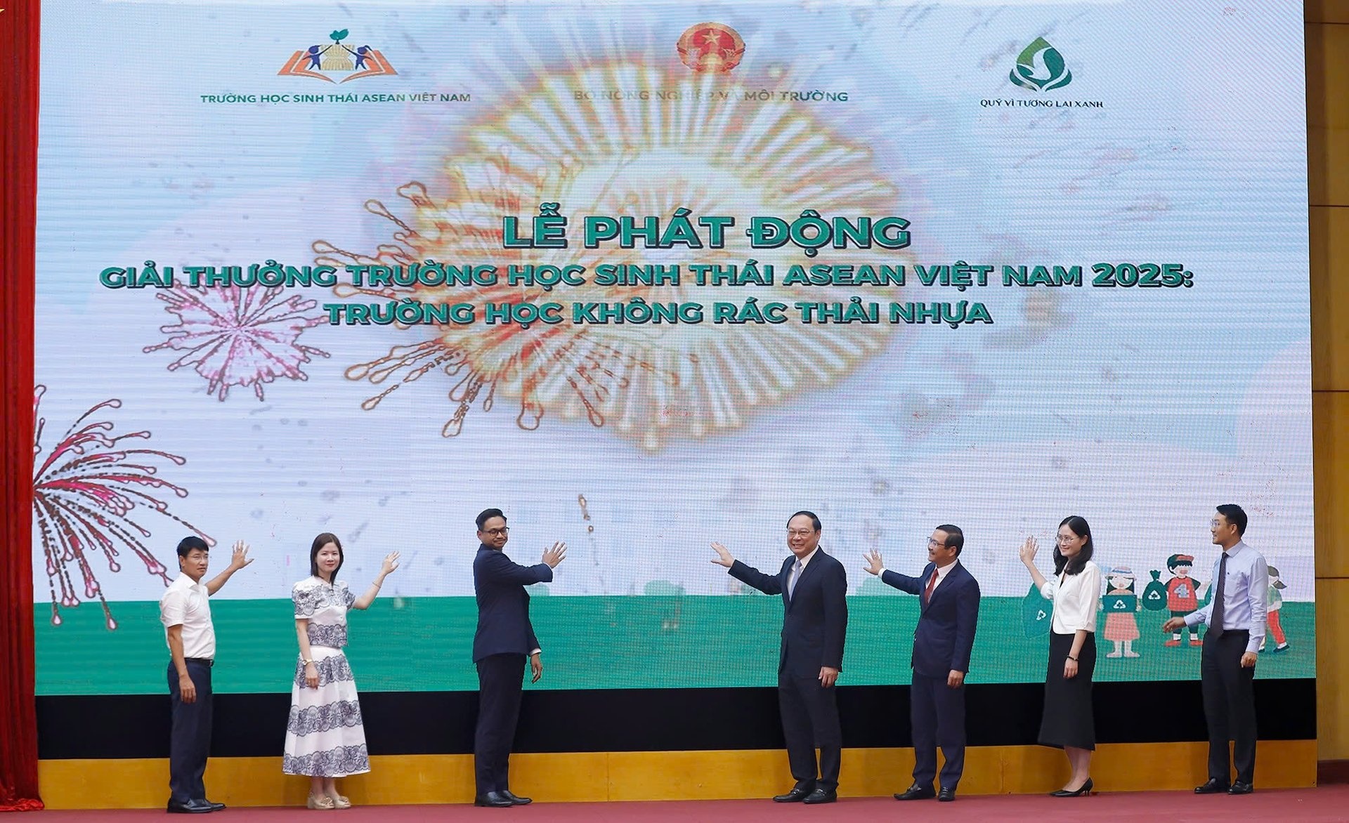 Phát động Giải thưởng “Trường học sinh thái ASEAN Việt Nam 2025” Phát động Giải thưởng “Trường học sinh thái ASEAN Việt Nam 2025”