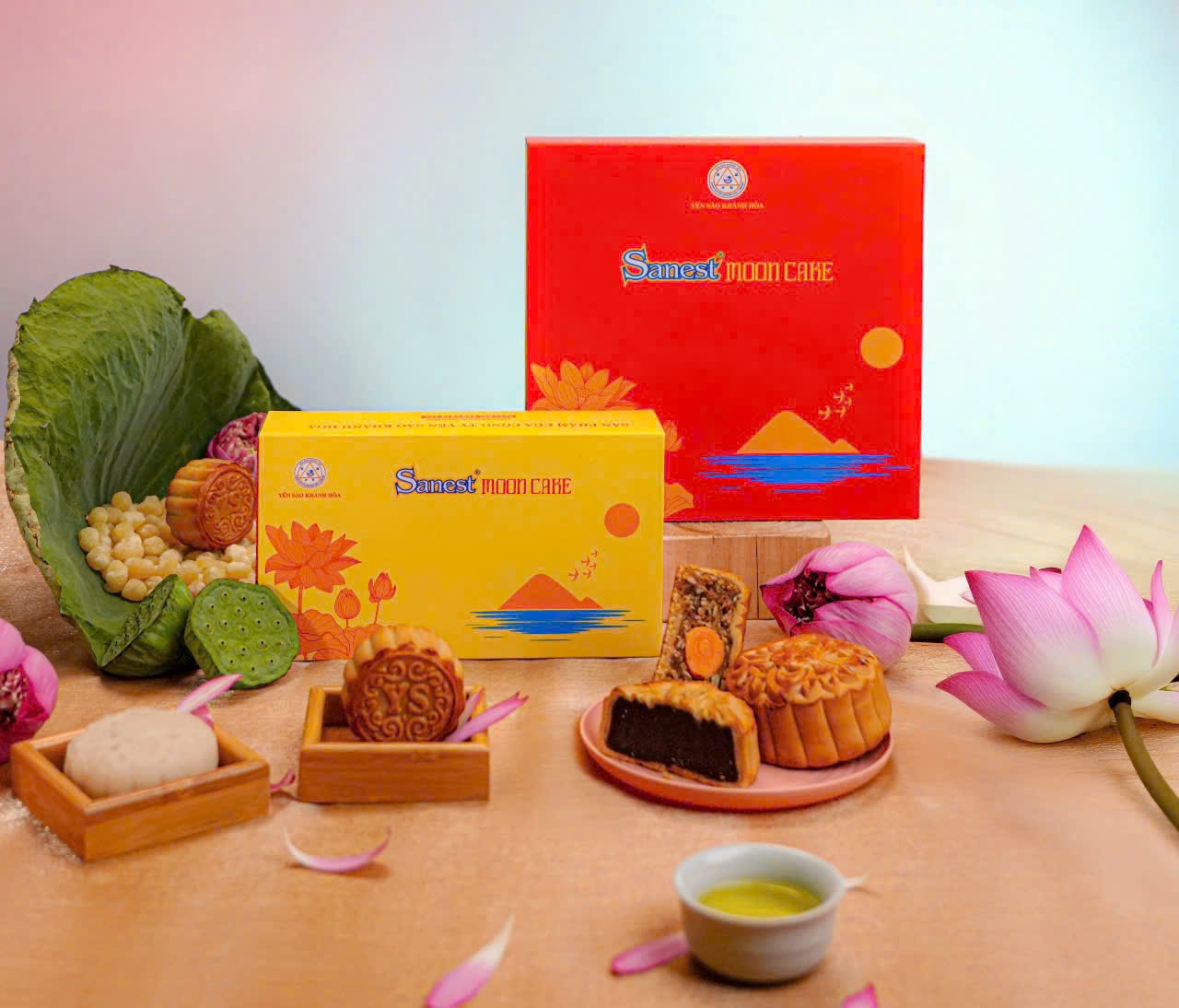 Sanest Moon Cake  “Tinh hoa Yến sào – gắn kết yêu thương”