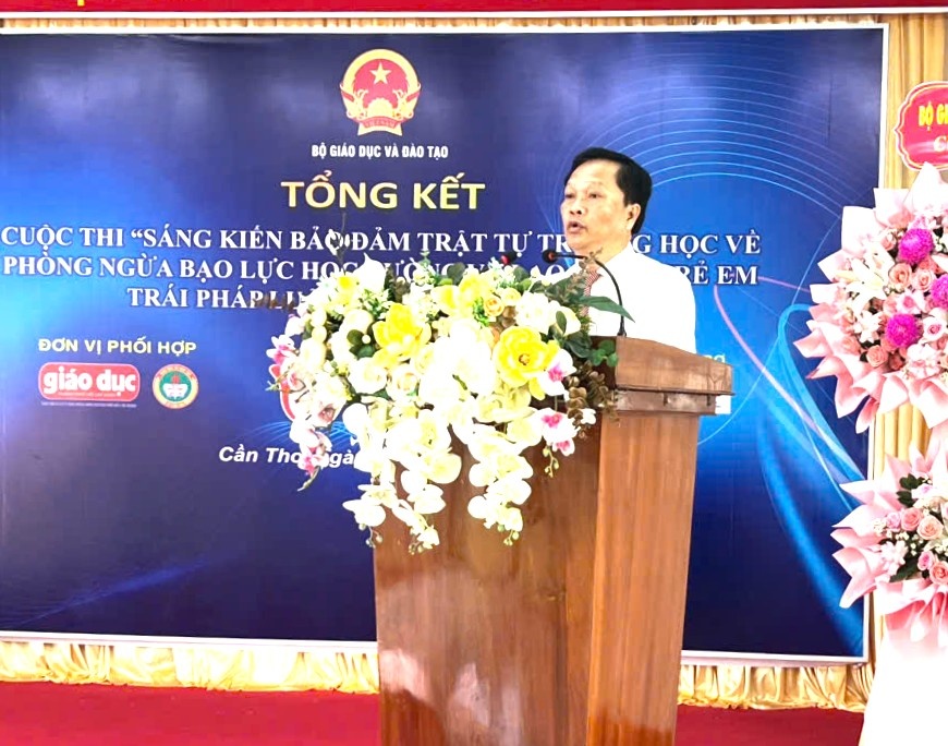 Tổng kết và Trao giải Cuộc thi  “Sáng kiến bảo đảm trật tự trường học về phòng ngừa bạo lực học đường và lao động trẻ em” lần thứ II