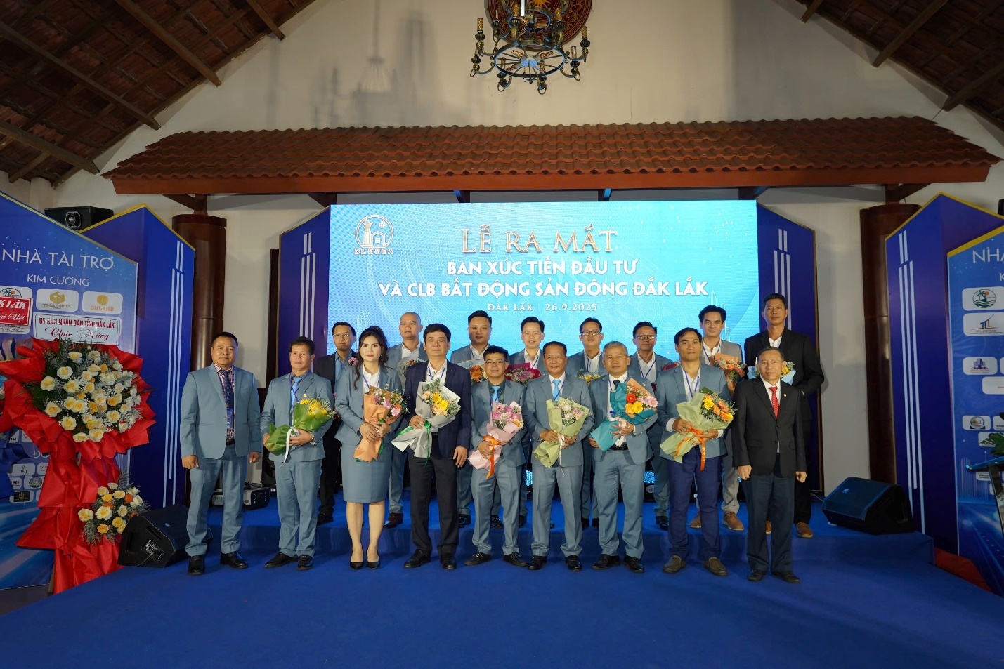 Ban Chấp hành Hiệp hội Bất động sản Đắk Lắk khóa II tại lễ ra mắt, sẵn sàng dẫn dắt Hiệp hội phát triển bền vững