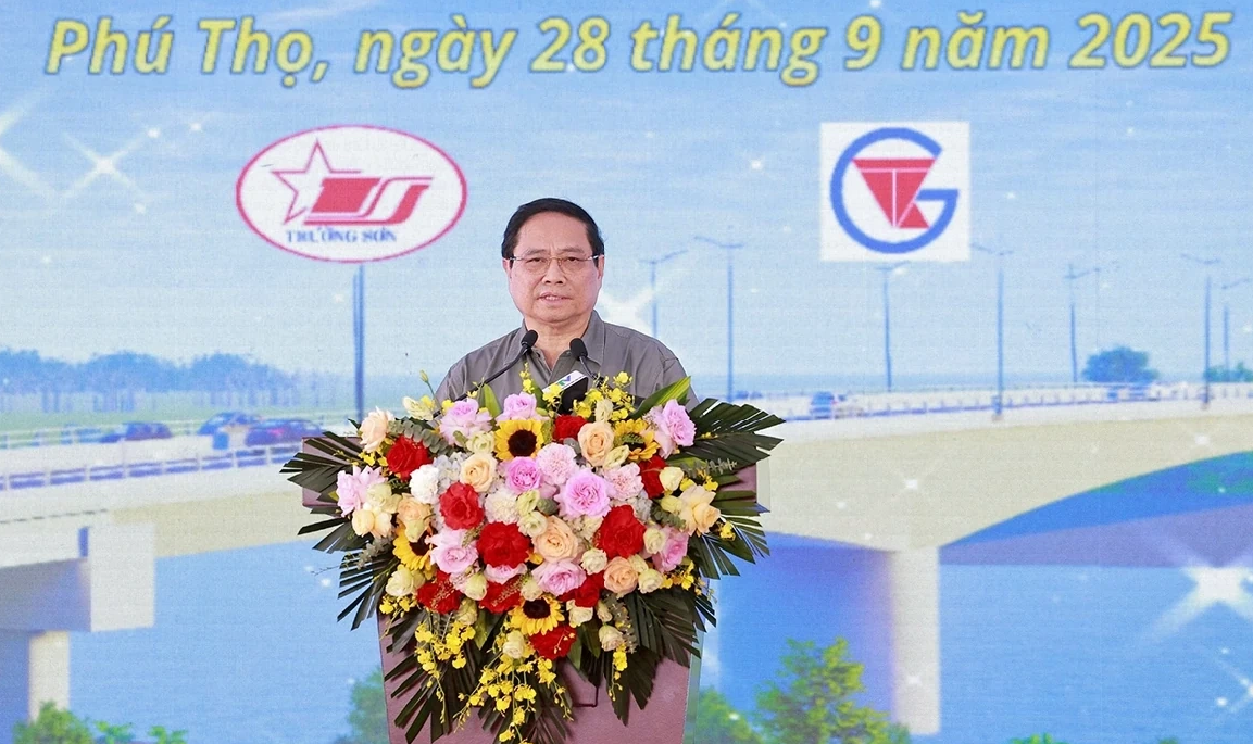 Phú Thọ: Khánh thành cầu Phong Châu - Cây cầu chiến lược trong lòng nhân dân