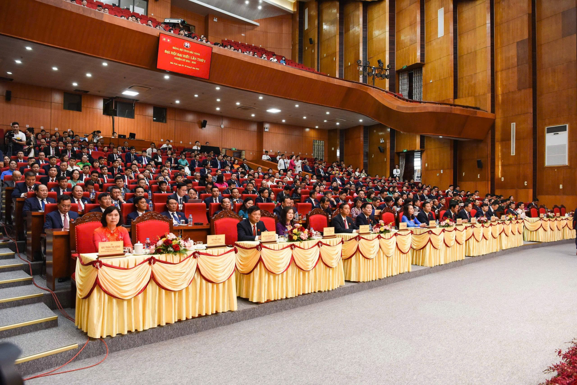 Khai mạc phiên trù bị Đại hội Đảng bộ tỉnh Bắc Ninh lần thứ I, nhiệm kỳ 2025-2030 Khai mạc phiên trù bị Đại hội Đảng bộ tỉnh Bắc Ninh lần thứ I, nhiệm kỳ 2025-2030