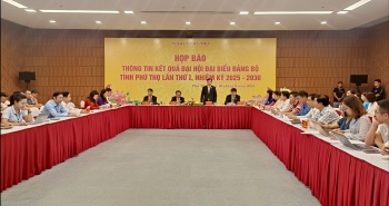 Tỉnh ủy Phú Thọ tổ chức Họp báo thông tin kết quả Đại hội đại biểu Đảng bộ tỉnh lần thứ I, nhiệm kỳ 2025-2030