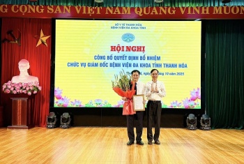 Bổ nhiệm Giám đốc Bệnh viện Đa khoa tỉnh Thanh Hóa