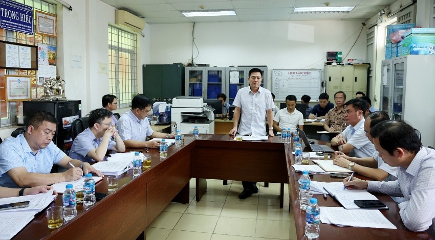 Phú Thọ khảo sát thực địa Dự án Xây dựng nhà máy xử lý nước thải thành phố Vĩnh Yên