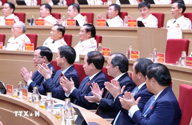 Các đại biểu tham dự đại hội. (Ảnh: TTXVN) Các đại biểu tham dự đại hội. (Ảnh: TTXVN)