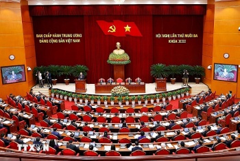 Thông cáo báo chí về ngày làm việc thứ hai Hội nghị Trung ương 13 khóa XIII