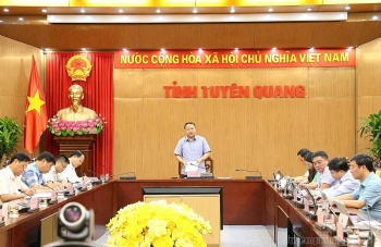 Tuyên Quang tháo gỡ khó khăn, không để chậm tiến độ các công trình chào mừng Đại hội Đảng