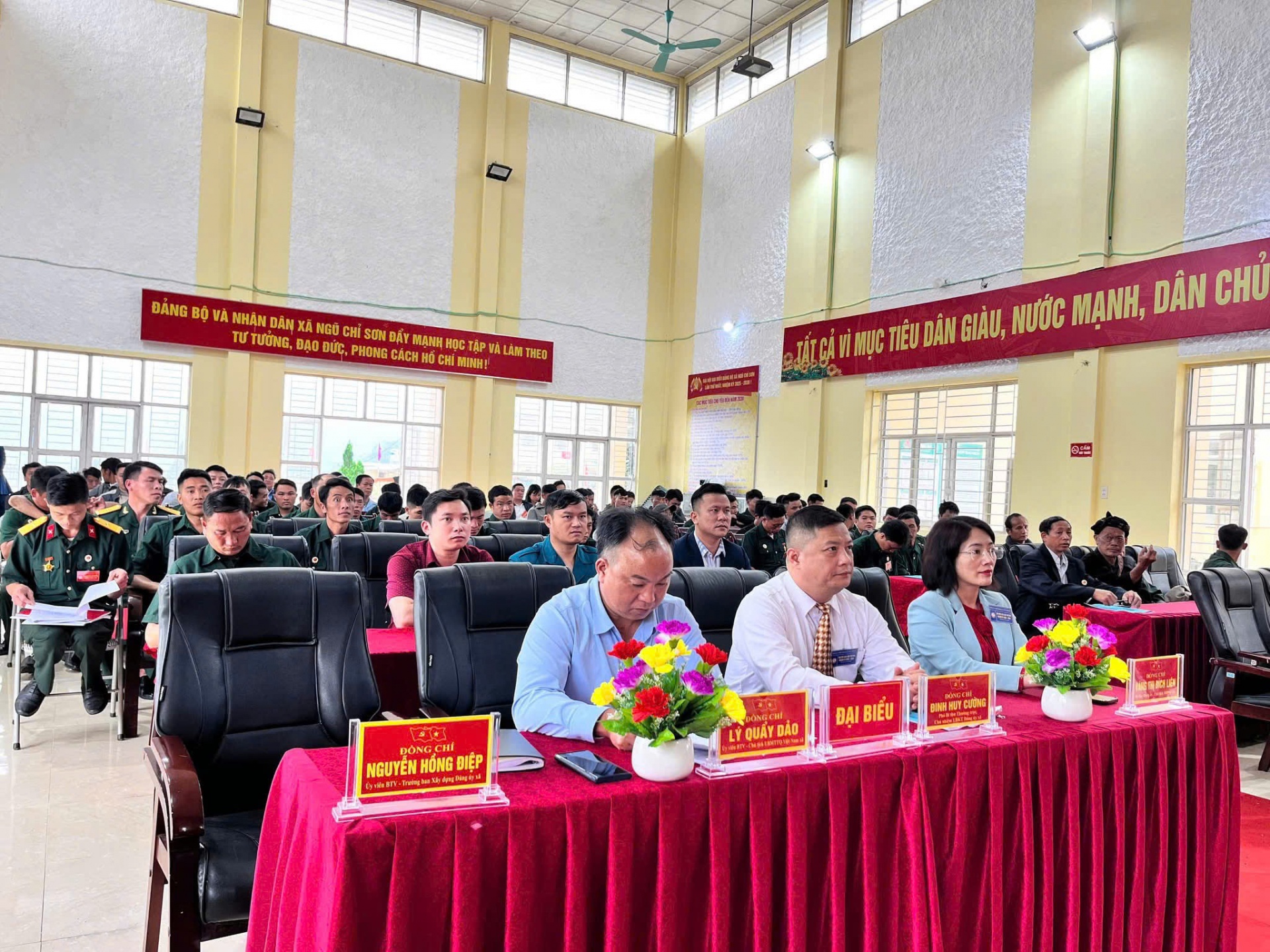 Xã Ngũ Chỉ Sơn tổ chức Đại hội Hội Cựu Chiến binh lần thứ VIII, nhiệm kỳ 2025–2030