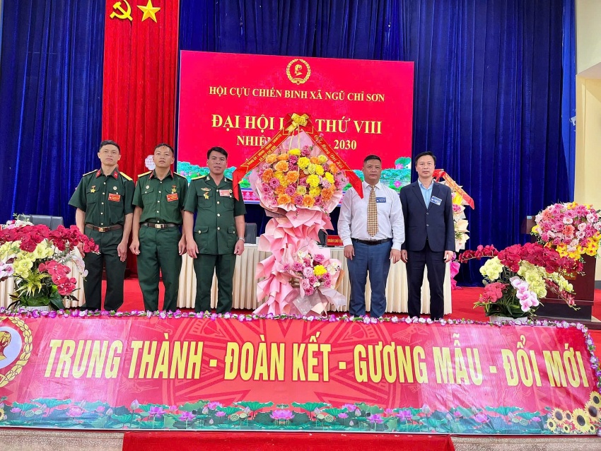 Xã Ngũ Chỉ Sơn tổ chức Đại hội Hội Cựu Chiến binh lần thứ VIII, nhiệm kỳ 2025–2030 Xã Ngũ Chỉ Sơn tổ chức Đại hội Hội Cựu Chiến binh lần thứ VIII, nhiệm kỳ 2025–2030