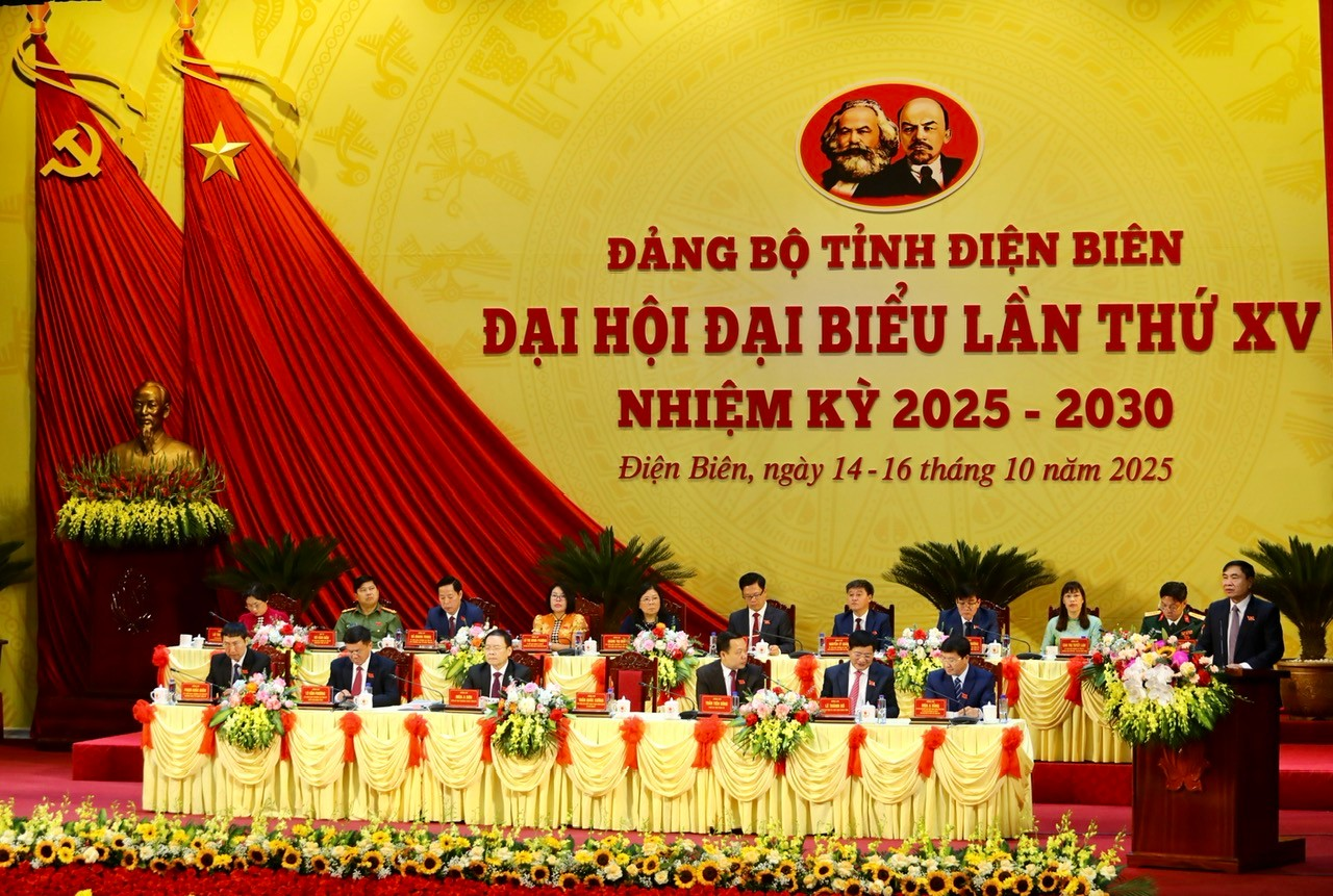 dai hoi dai bieu dang bo tinh dien bien lan thu xv tien hanh phien tru bi