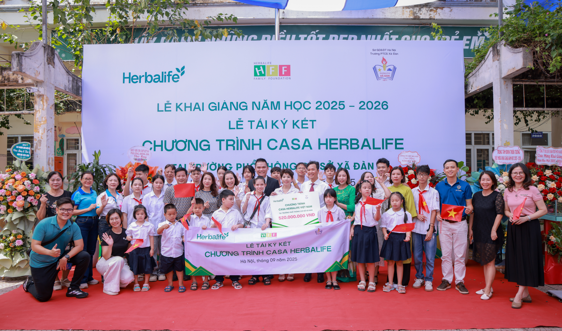 Herbalife Việt Nam tiếp tục đồng hành hỗ trợ bữa ăn dinh dưỡng cho hơn 3.000 người có hoàn cảnh khó khăn