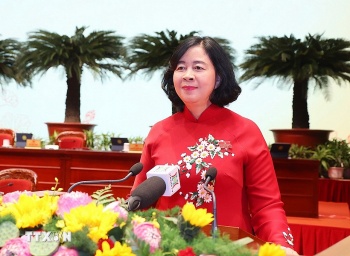 ba bui thi minh hoai tiep tuc duoc bau lam bi thu thanh uy ha noi khoa xviii