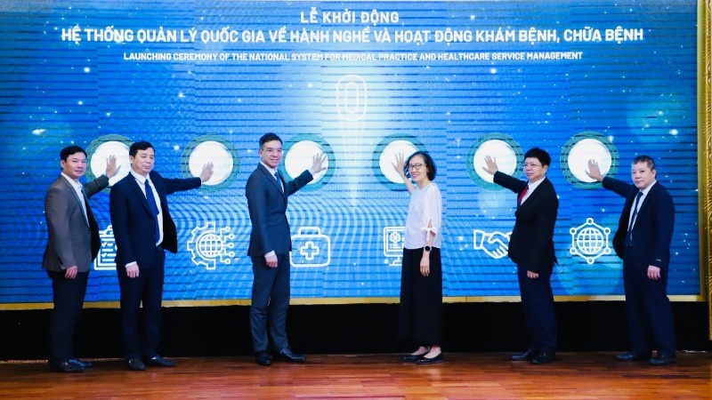 Triển khai Hệ thống quản lý quốc gia về hành nghề và khám chữa bệnh
