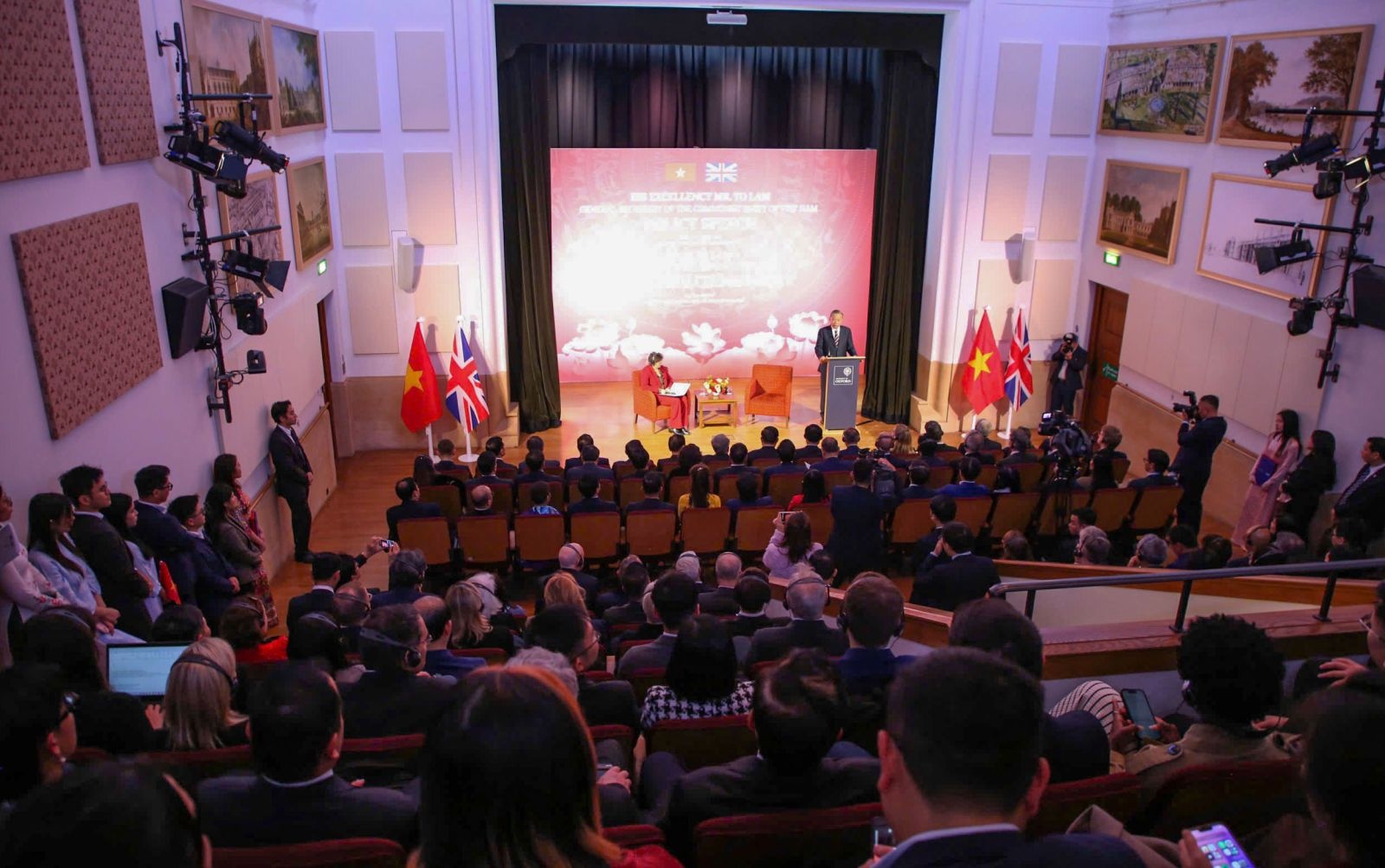   Tổng Bí thư Tô Lâm phát biểu chính sách tại Đại học Oxford