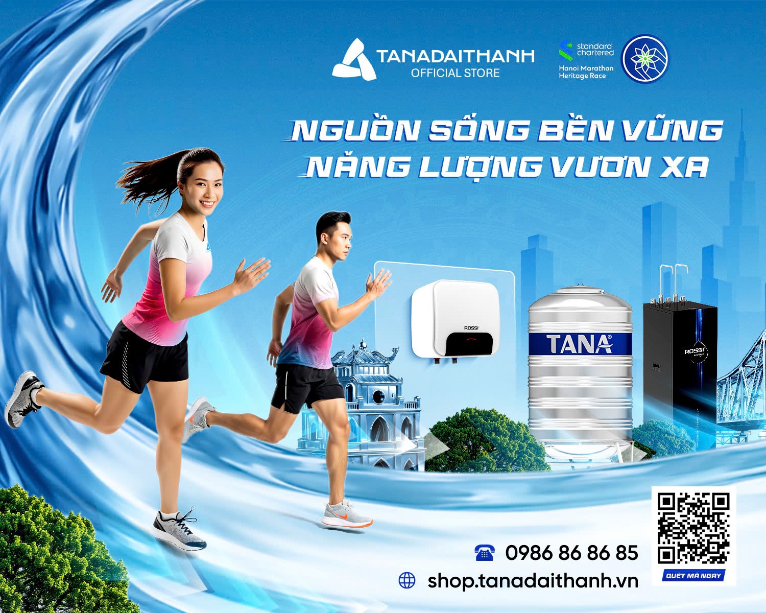 Đại tiệc sinh nhật 32 năm Tân Á Đại Thành: Trải nghiệm sống xanh với chi phí tối ưu tại Standard Chartered Marathon 2025