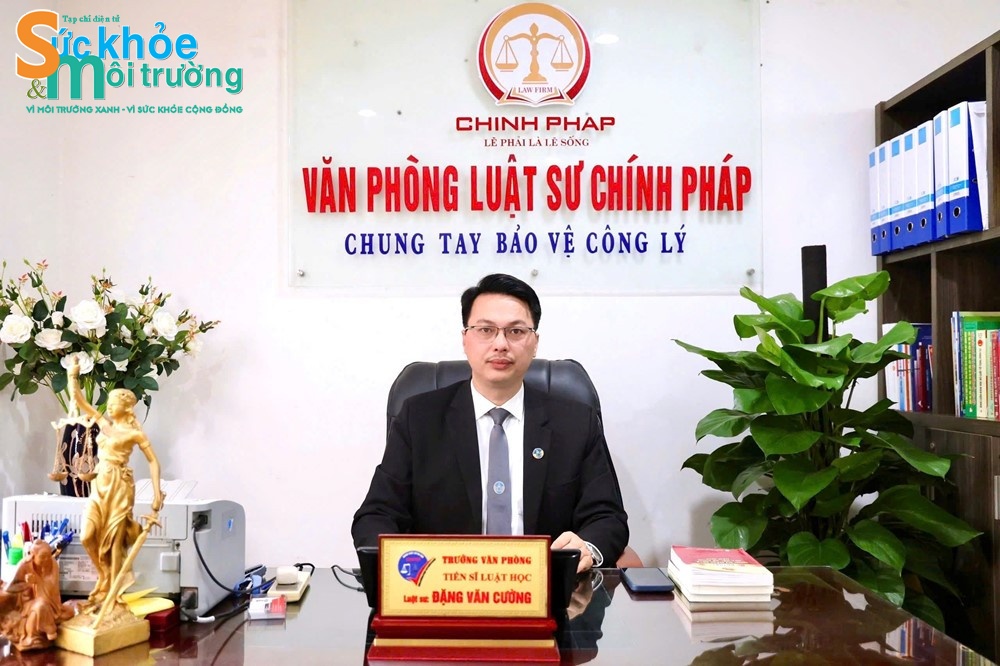 TS. LS Đặng Văn Cường - Trưởng Văn phòng Luật sư Chính Pháp.