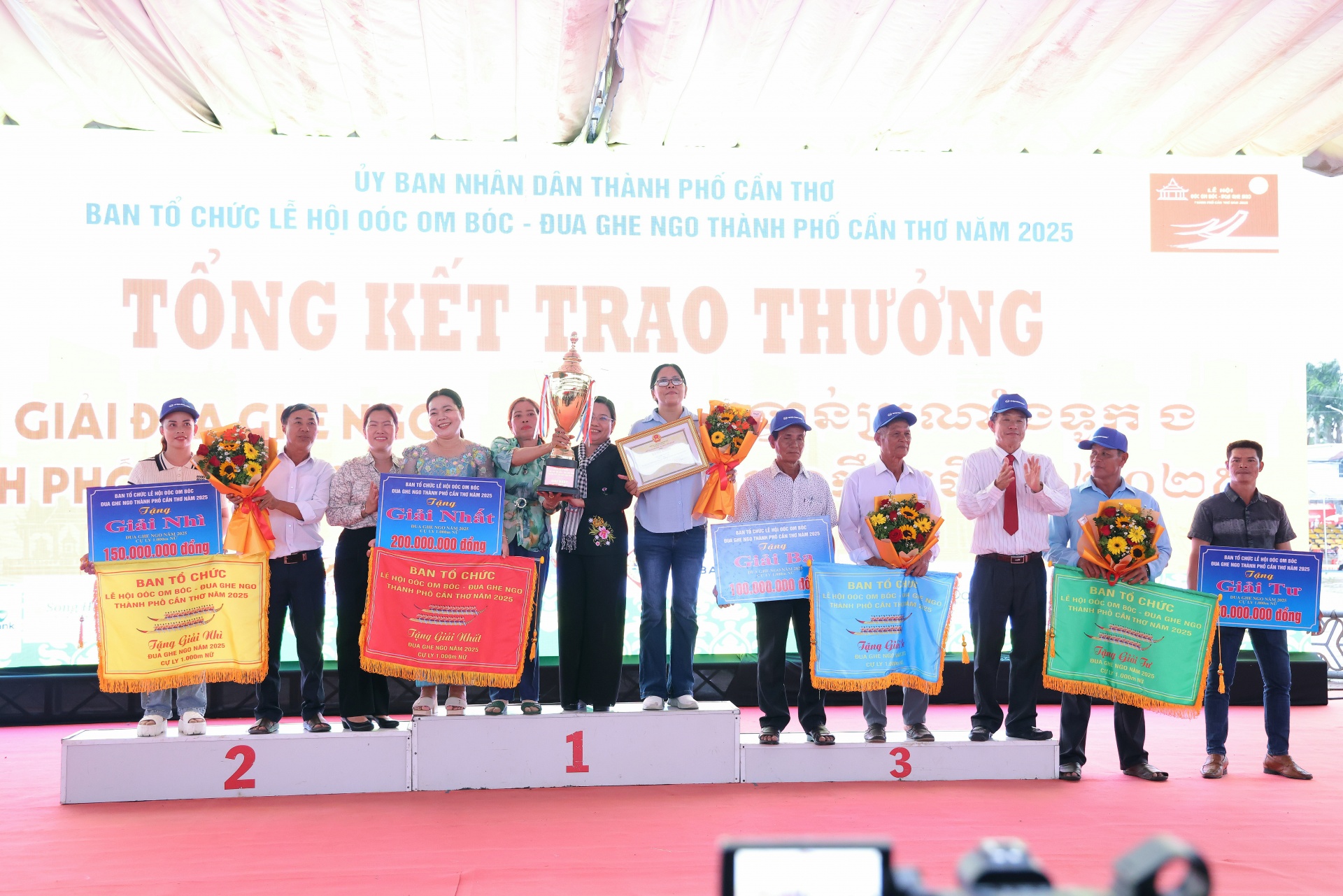 Bế mạc giải đua ghe ngo TP. Cần Thơ năm 2025