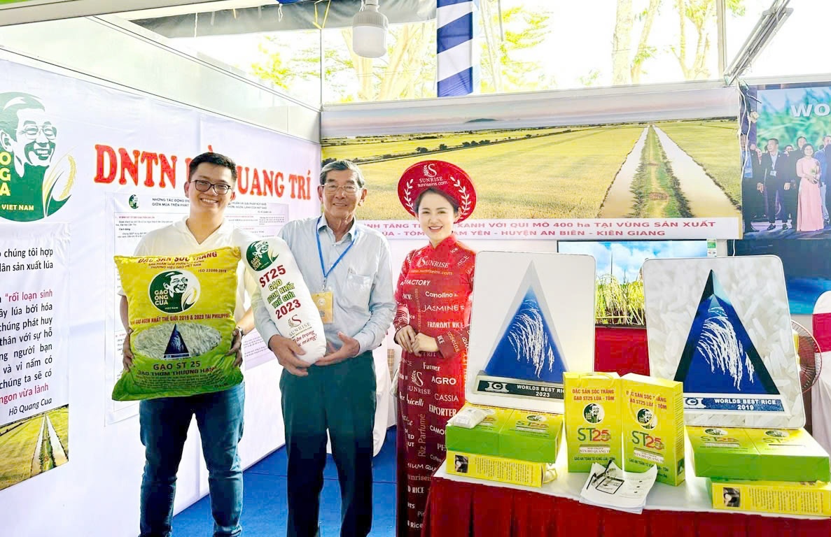 Gạo ST25 tiếp tục được vinh danh “Gạo ngon nhất thế giới