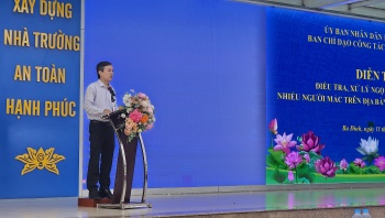 Phường Ba Đình tổ chức diễn tập xử lý ngộ độc thực phẩm tại bếp ăn trường học, sẵn sàng ứng phó các nguy cơ tiềm ẩn