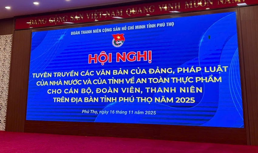 undefined Phú Thọ: Phát huy vai trò tổ chức đoàn trong đảm bảo an toàn thực phẩm