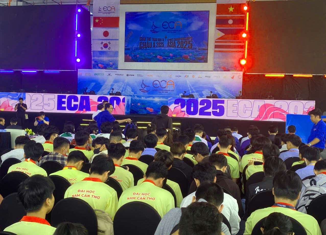 Lần đầu tiên Cần Thơ đăng cai Giải thể thao điện tử châu Á