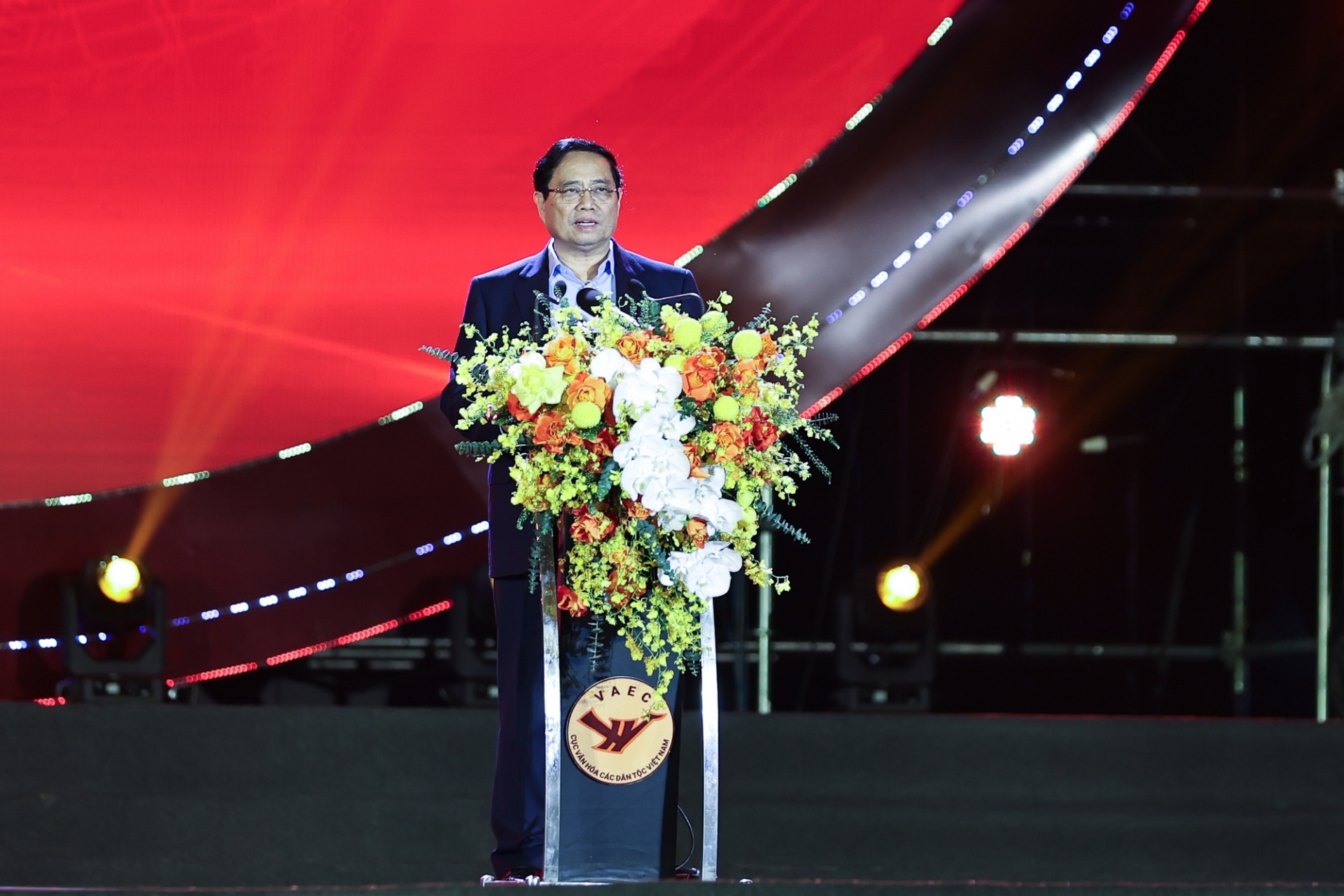 Thủ tướng Phạm Minh Chính phát biểu tại lễ khai mạc - Ảnh: VGP Thủ tướng Phạm Minh Chính phát biểu tại lễ khai mạc - Ảnh: VGP