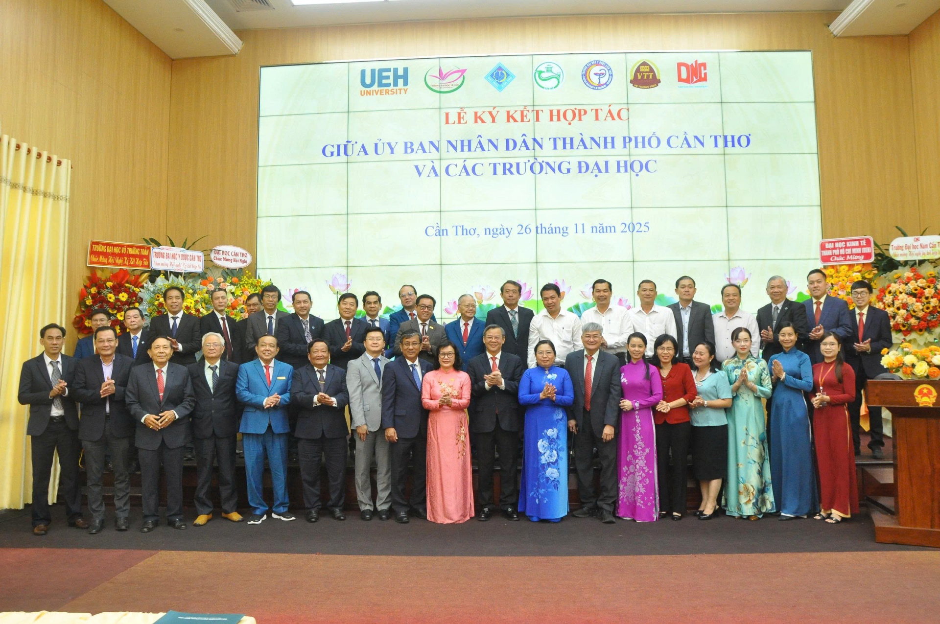 Cần Thơ hợp tác với 6 Trường đại học để phát triển giáo dục và y tế chuyên sâu