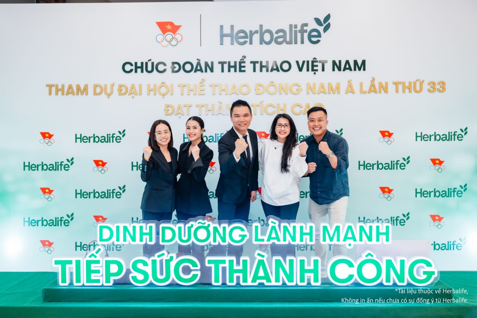 Herbalife Việt Nam chúc đoàn thể thao Việt Nam có một kỳ Sea Game thành công & vượt chi tiêu.