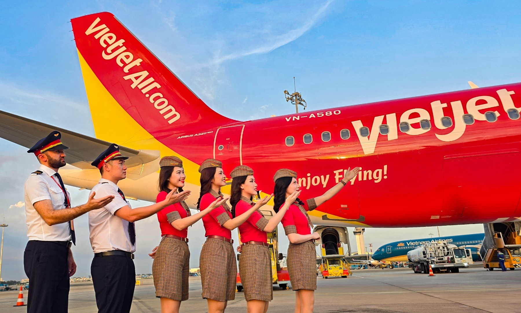 Vietjet đón 22 tàu bay mới trong dịp Noel, tiếp tục bứt phá với đội tàu hàng đầu khu vực