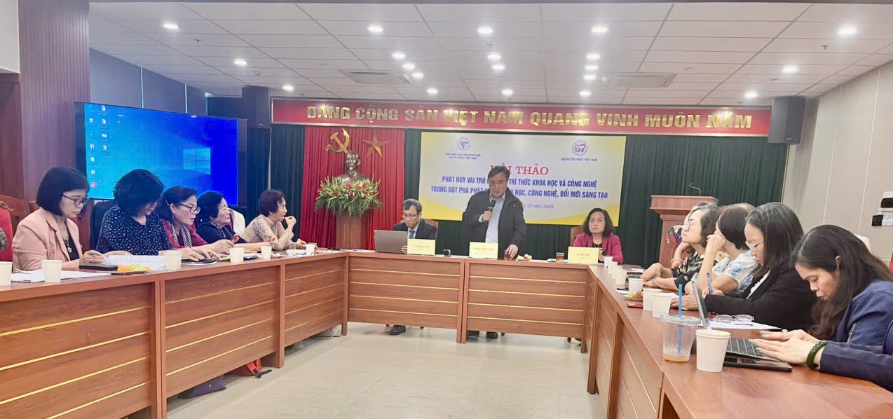 Hội thảo “Phát huy vai trò đội ngũ trí thức KH&CN trong đột phá phát triển khoa học, công nghê, đổi mới sáng tạo”