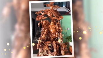 Thổi hồn vào sản phẩm mộc mỹ nghệ Dương Quang