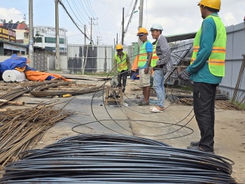 Người dân đồng thuận, nhà thầu tăng tốc - Quốc lộ 91 ở Cần Thơ dần hiển hiện