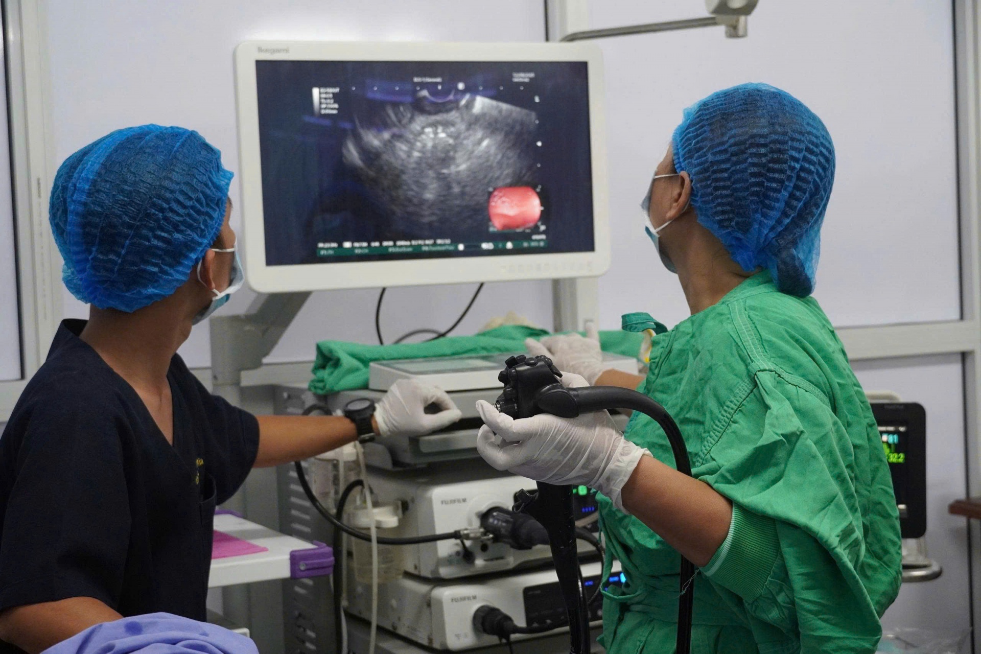 Ứng dụng stent LAMS tại BV đa khoa TW Cần Thơ - mở đường điều trị bệnh lý tụy