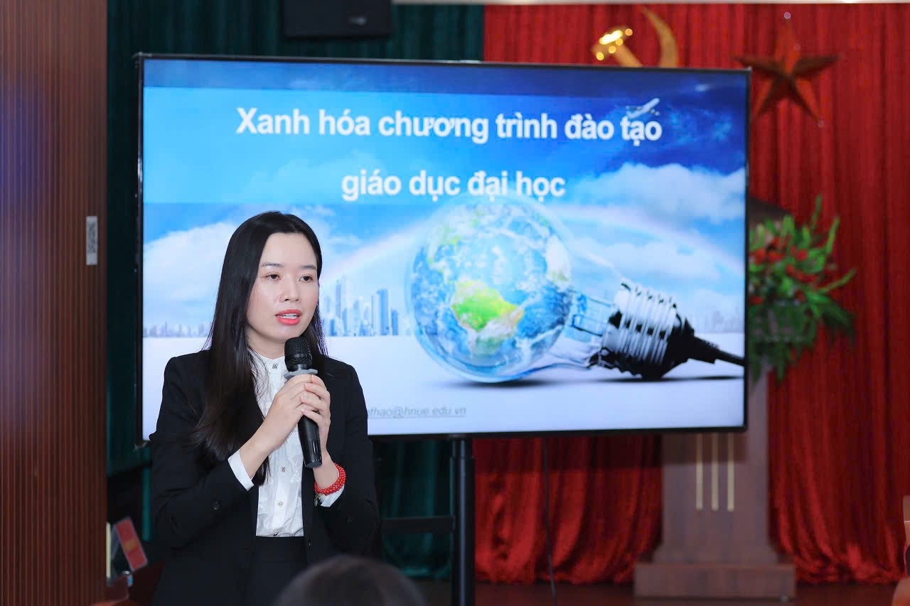 Trí thức Việt Nam đồng hành vì một tương lai xanh Trí thức Việt Nam đồng hành vì một tương lai xanh