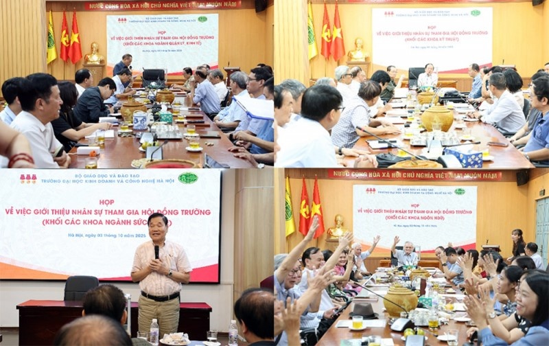 HUBT thành lập Hội đồng trường theo Luật Giáo dục đại học