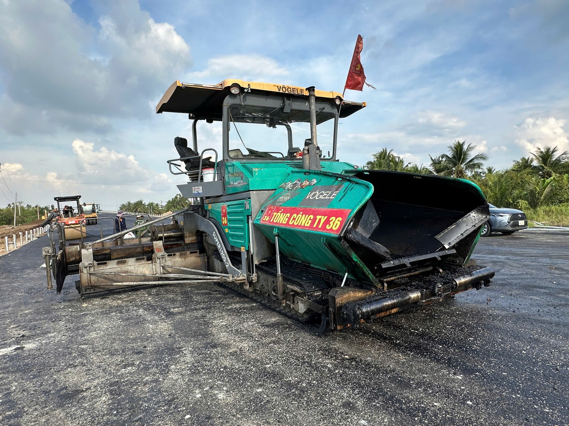 Cao tốc Cần Thơ - Cà Mau trước ngày khánh thành Cao tốc Cần Thơ - Cà Mau trước ngày khánh thành