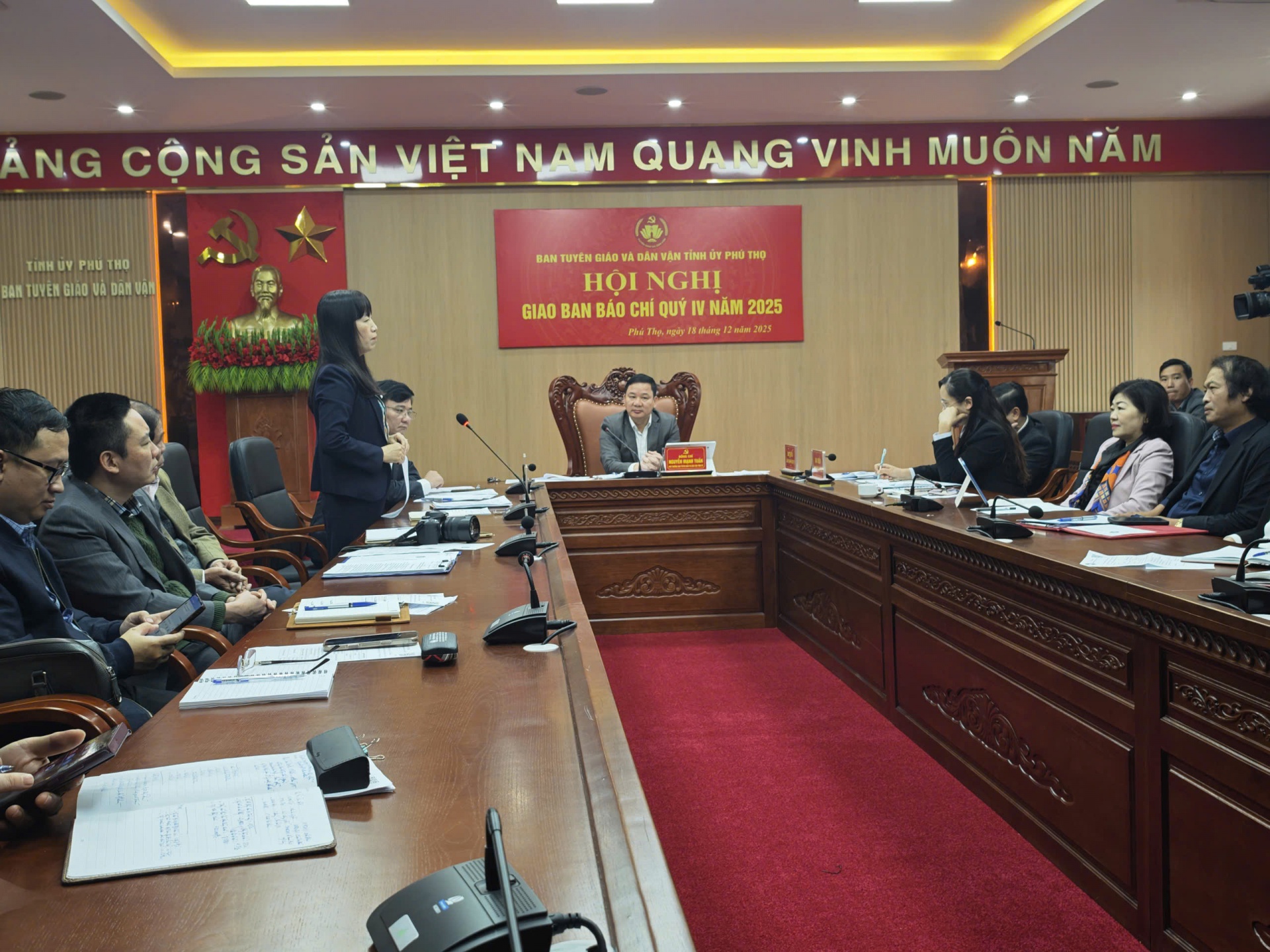 Phú Thọ nâng cao vai trò báo chí trong công tác tư tưởng, tuyên truyền sau sắp xếp đơn vị hành chính